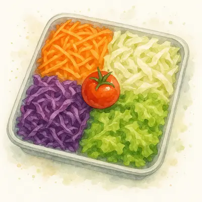 Bandeja de verduras